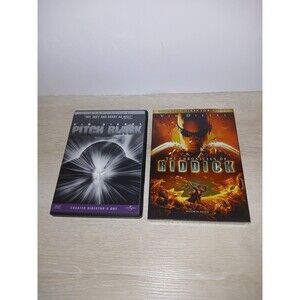 Pitch Black  & Chronicles Of Riddick DVDs Unrated Directors Cut & Widescreen New